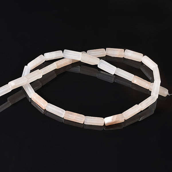 Pink Aventurine Cuboid Beads