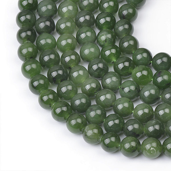 A Grade Nephrite Round Beads