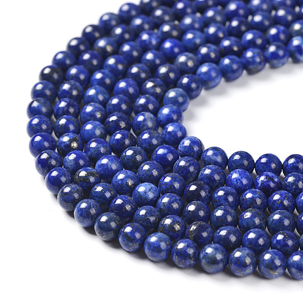 AA Grade Dyed Lapis Lazuli Rounds