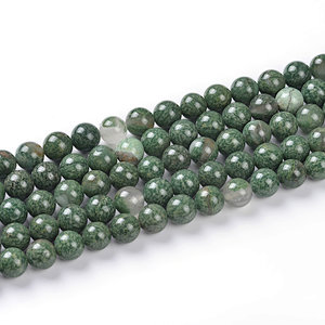 B Grade African Jade Round Beads